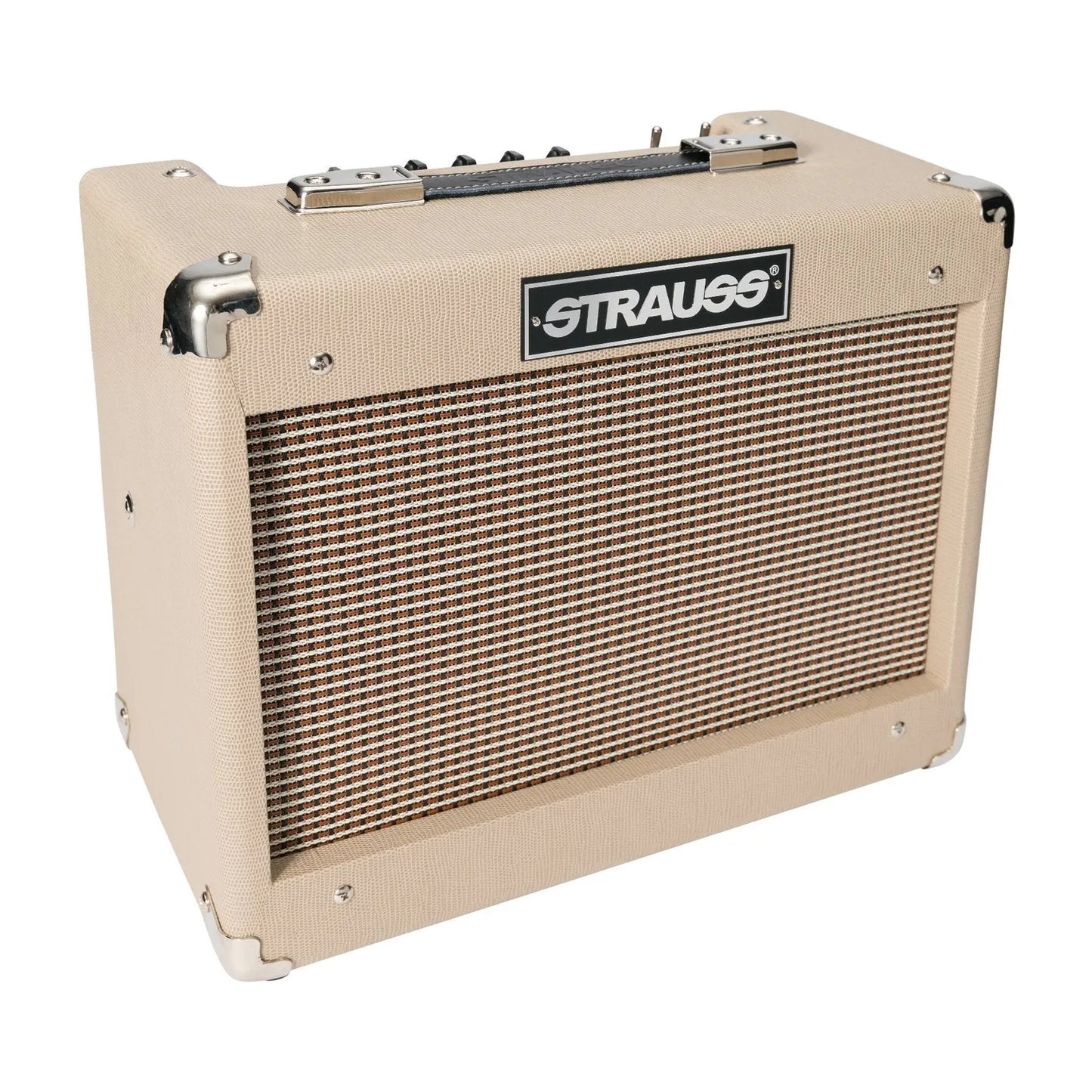 Strauss SVT-10 10 Watt Combo Valve Amplifier Cream — view 3