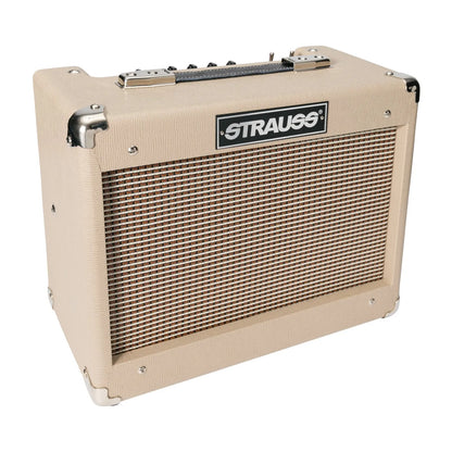 Strauss SVT-10 10 Watt Combo Valve Amplifier Cream — view 3