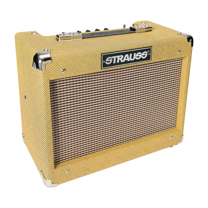 Strauss SVT-10 10 Watt Tweed Combo Valve Amplifier — view 3
