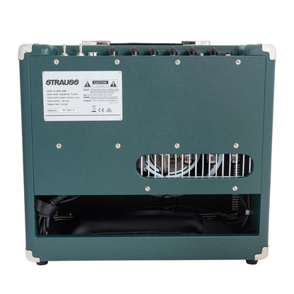 Strauss SVT-15R 15 Watt Green Combo Valve Amplifier with Reverb — view 2