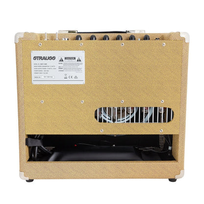 Strauss SVT-15R 15 Watt Tweed Combo Valve Amplifier with Reverb and 10" Celestion Speaker — view 2