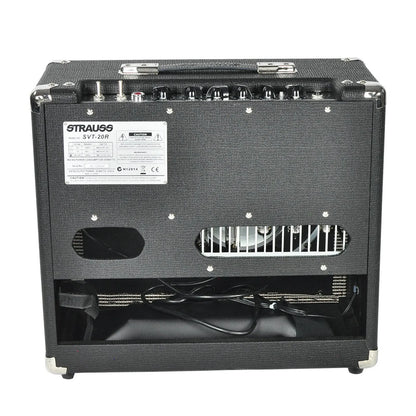 Strauss SVT-20R 20W Combo Valve Amplifier with Reverb, 1x12 Speaker, Black — view 2