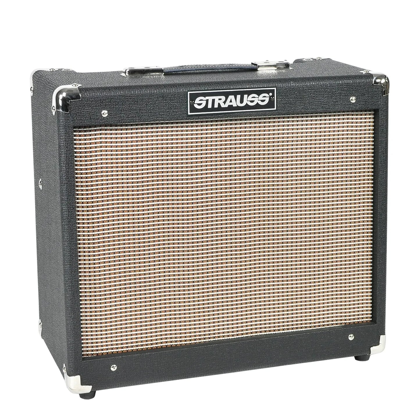 Strauss SVT-20R 20W Combo Valve Amplifier with Reverb, 1x12 Speaker, Black — view 3