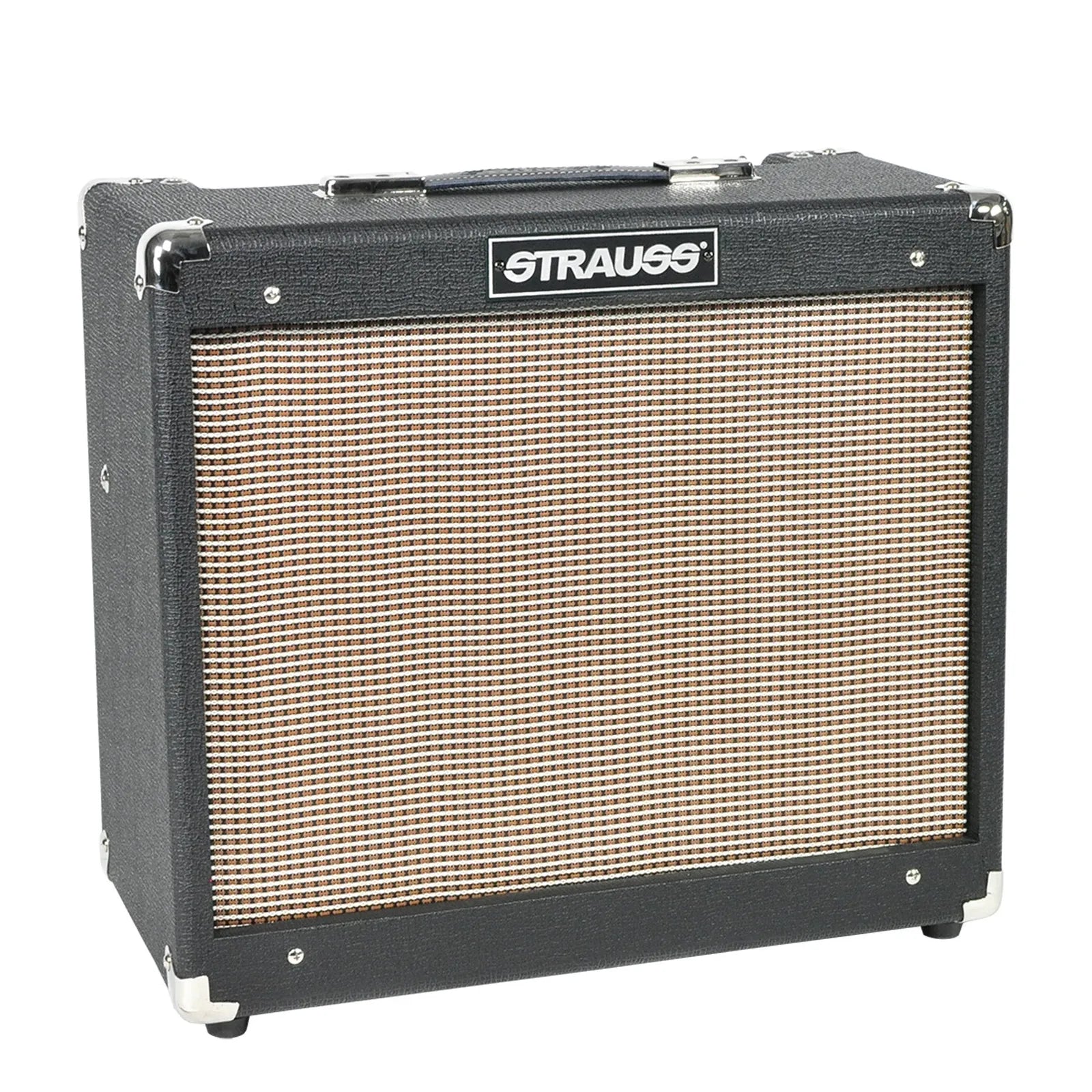 Strauss SVT-20R 20W Combo Valve Amplifier with Reverb, 1x12 Speaker, Black — view 3