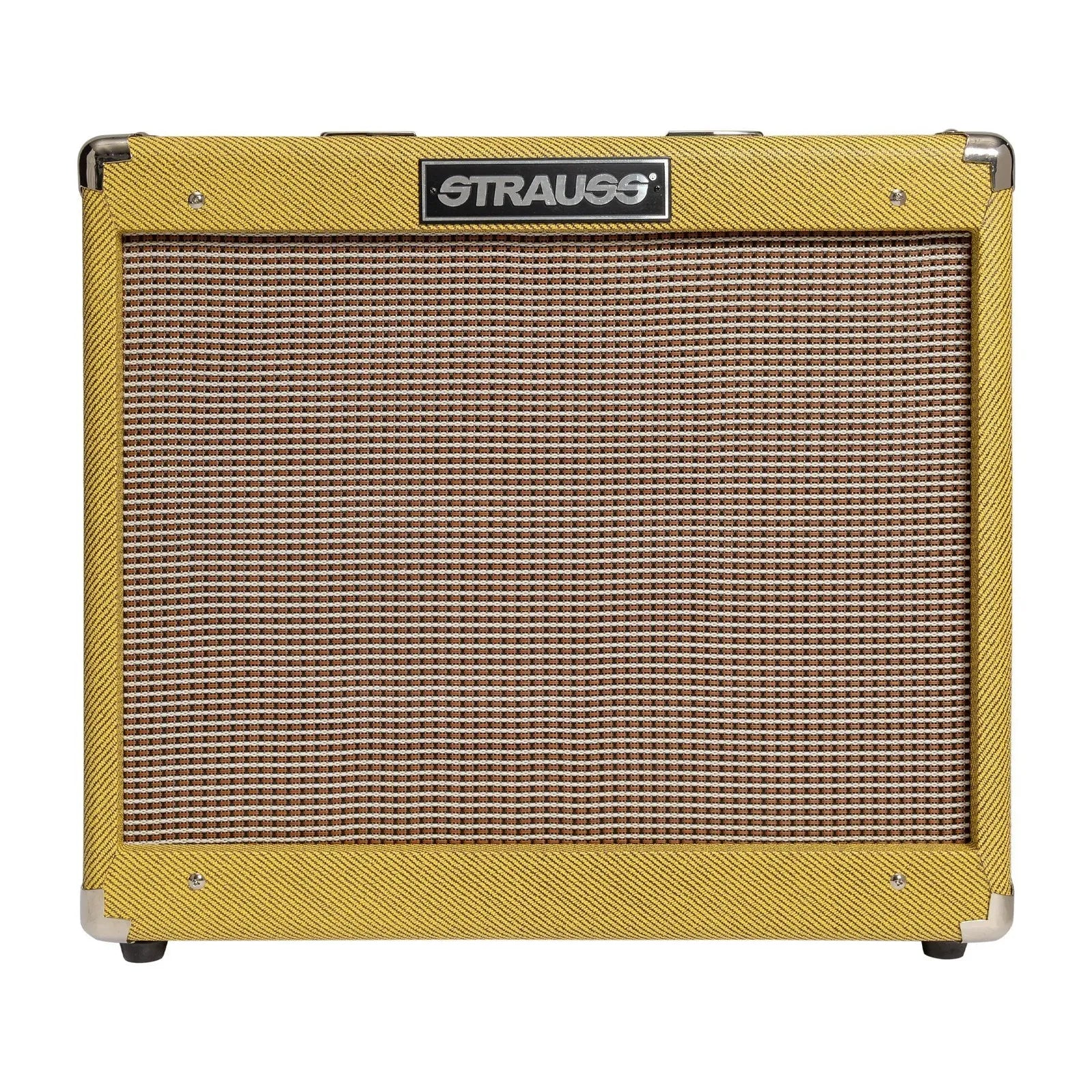 Strauss SVT-20R 20 Watt Valve Combo Amplifier with Reverb - Tweed, 1x12 Speaker, Celestion Seventy 80, Footswitchable, 16.2kg