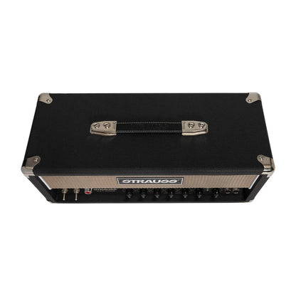 Strauss SVT-H50R 50 Watt Valve Amplifier Head with Reverb - Black — view 4