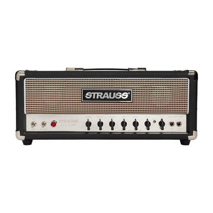 Strauss SVT-H50R 50 Watt Valve Amplifier Head with Reverb - Black