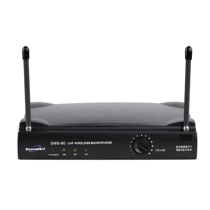 SoundArt SWS-90-BP Wireless Microphone System with Lapel and Headset Mics — view 2