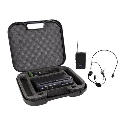 SoundArt SWS-90-BP Wireless Microphone System with Lapel and Headset Mics