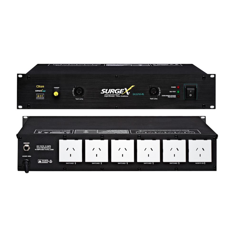 ASM surge elim 6 Aus out task lamp CouVS and ICE SurgeX