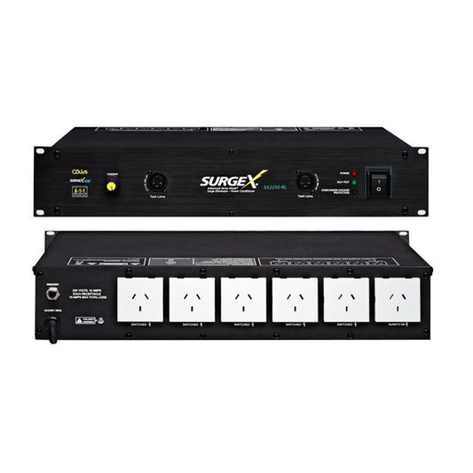 ASM surge elim 6 Aus out task lamp CouVS and ICE SurgeX