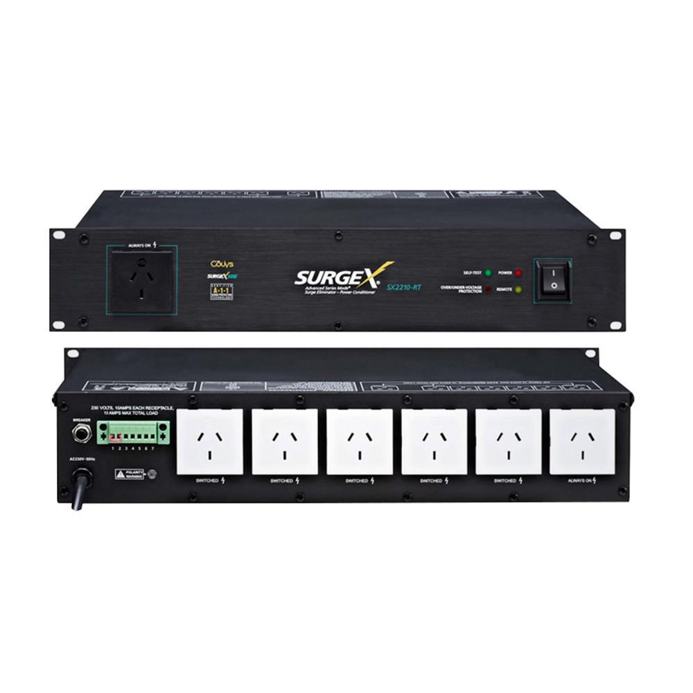 ASM surge elim 7 x Aus out 2RU remote CouVS and ICE Surgex