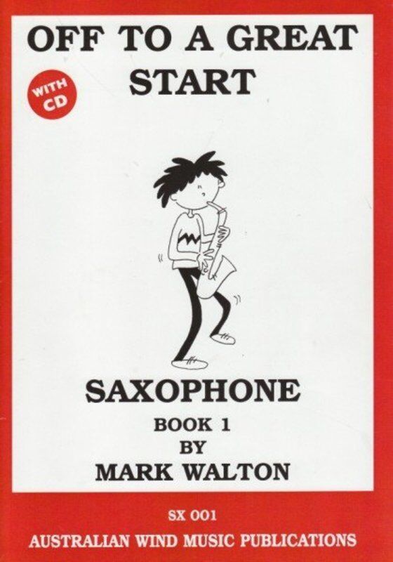 Off to a Great Start for Tenor Saxophone Book 1 BK/CD