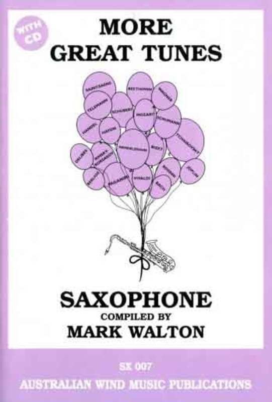 More Great Tunes for Alto Saxophone BK/CD