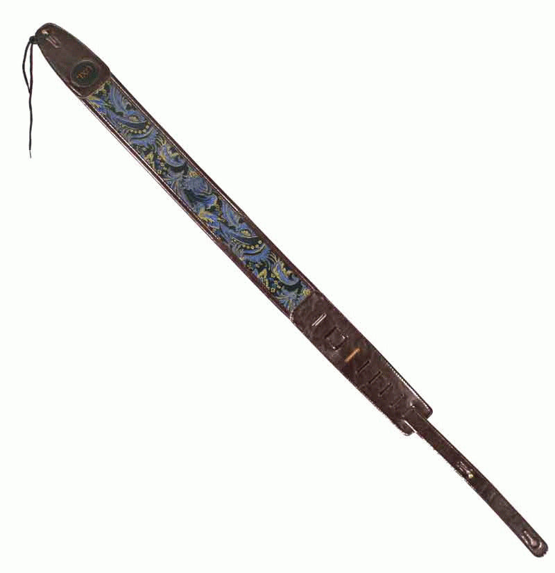 UXL Black Swede Plus Cotton Saxophone Strap