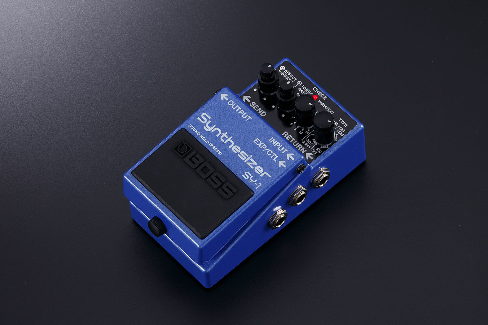 BOSS SY-1 Synthesizer Compact Pedal - 121 Sounds, Easy Setup, Legendary Guitar Synth Technology — view 5