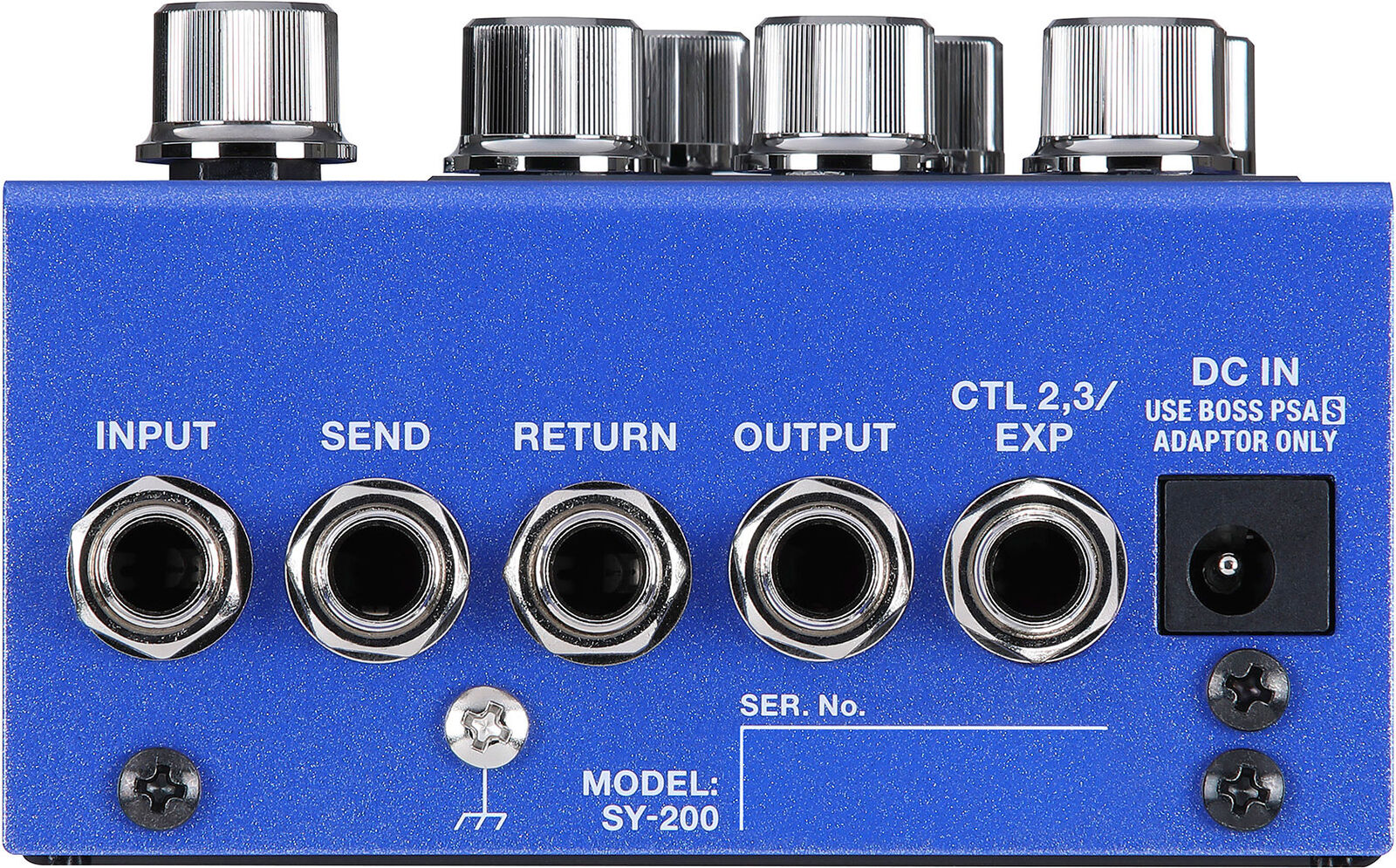 BOSS SY-200 Synthesizer - Polyphonic Guitar/Bass Synth with Analog Tones, Compact Design, 200 Series — view 5