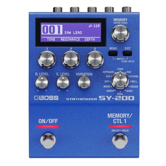BOSS SY-200 Synthesizer - Polyphonic Guitar/Bass Synth with Analog Tones, Compact Design, 200 Series — view 6