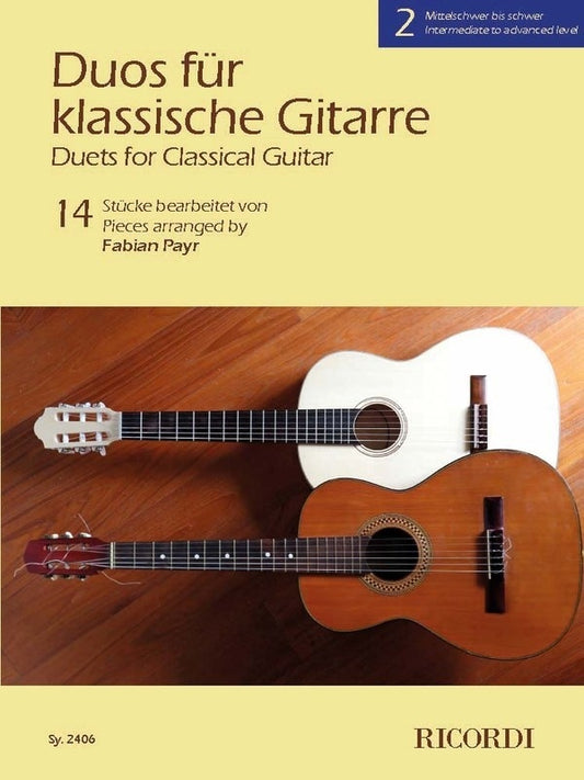 Duets For Classical Guitar 2 Arr Payr