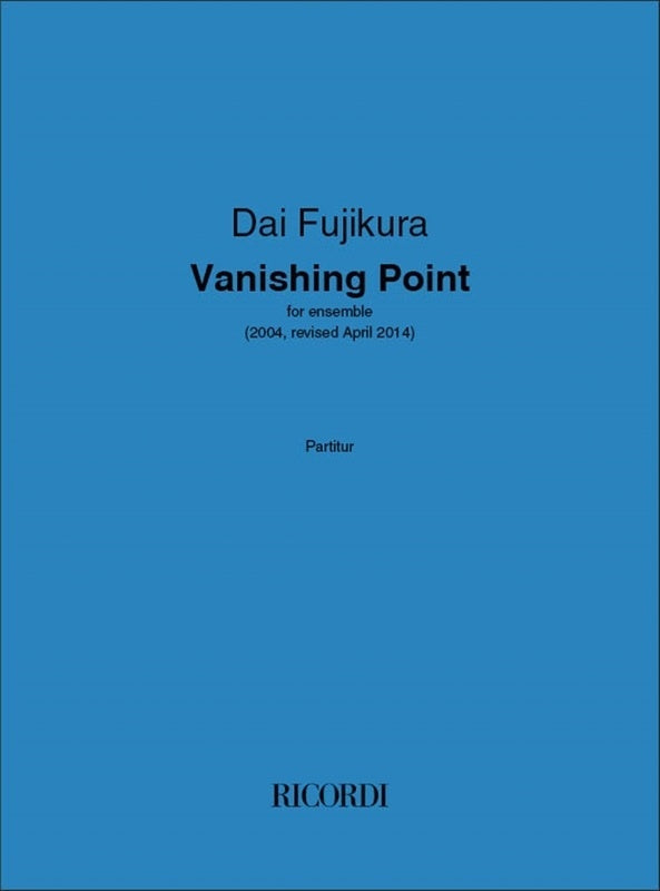 Fujikura - Vanishing Point For Ensemble Score Score