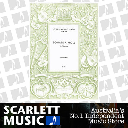 Sonata A Min Wq 132 Ed Scheck Ruf Flute Solo — view 2