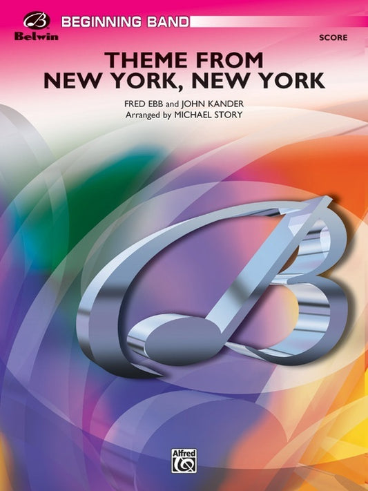 New York New York Theme Concert Band Gr 1 Conductor Score