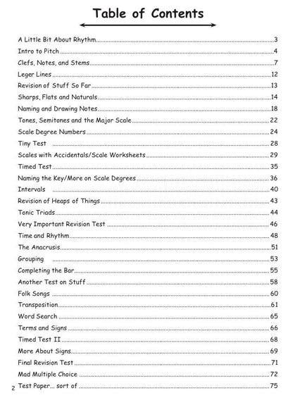 How to Blitz! Theory Grade 1 Workbook — view 2