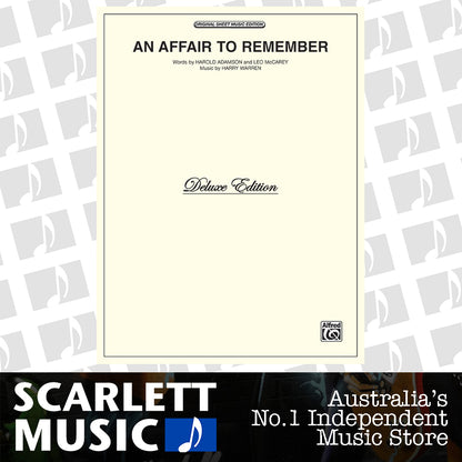 Affair to Remember Vocal Sheet Music — view 2