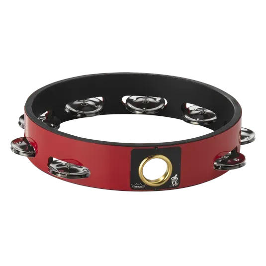 Remo 8 Inch Tambourine 8J with Acousticon Shell - Quadura Deep Red Finish