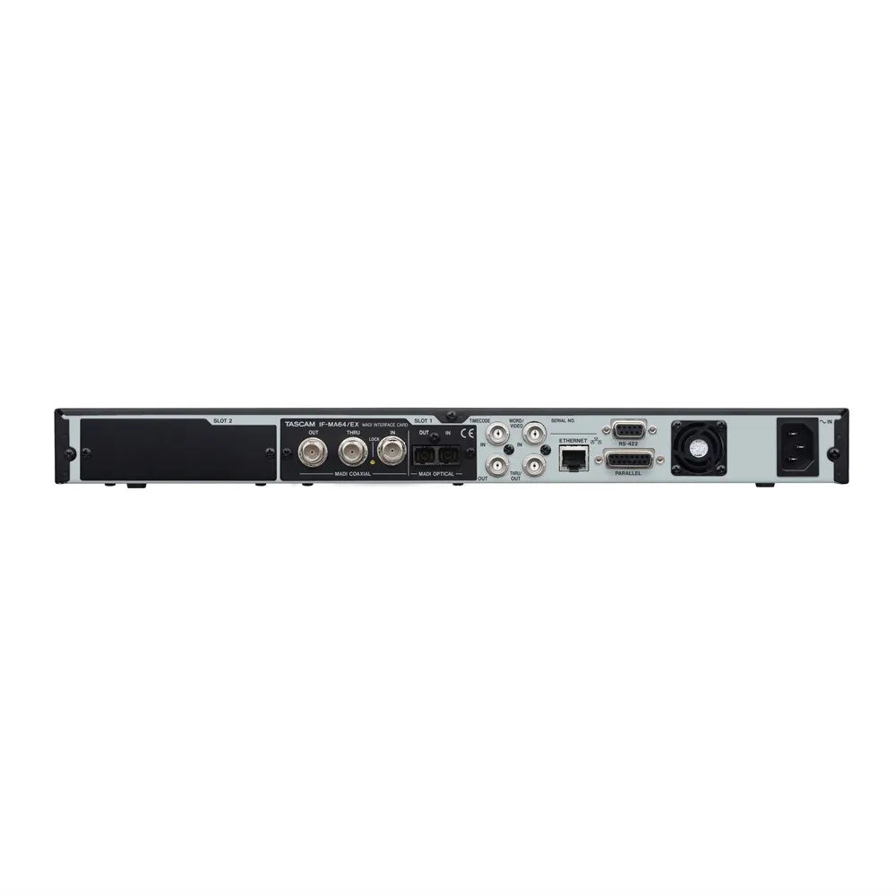 Tascam DA-6400DP 64-Channel Digital Multitrack Recorder with Dual Power Supply and 240GB SSD for Live and Event Recording — view 3