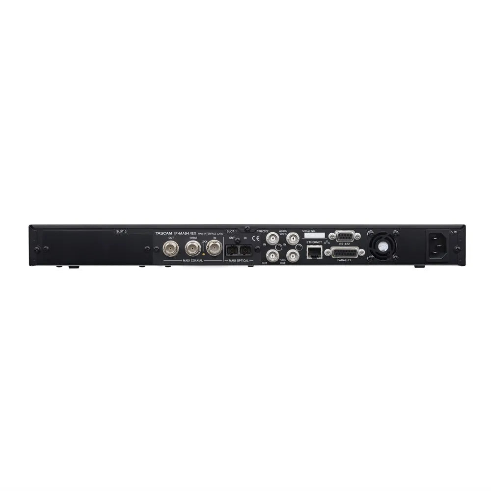 Tascam DA-6400DP 64-Channel Digital Multitrack Recorder with Dual Power Supply and 240GB SSD for Live and Event Recording — view 6