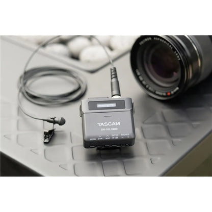Tascam DR-10L Pro 32-bit Float Field Recorder with TM-10L Lavalier Microphone — view 5