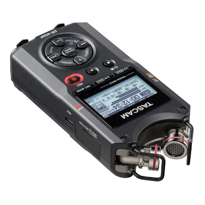 Tascam DR-40XP 4-Channel 32-Bit Float Portable Field Recorder with USB-C and Adjustable Mics — view 6