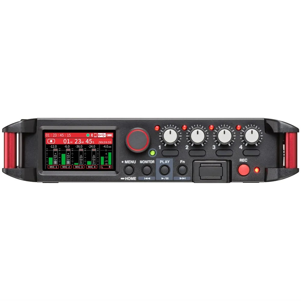 Tascam FR-AV4 Linear PCM Recorder with 4 XLR/TRS Inputs, Built-in Mixer, HDMI Sync, 32-bit Float Recording, and USB-C Audio Interface — view 6