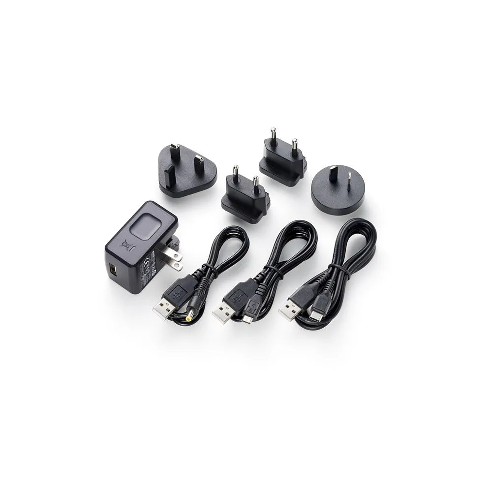 Tascam PS-P520U AC Adapter for TASCAM Products with USB Type-C, USB Micro-B, Mini USB, and DC cable compatibility