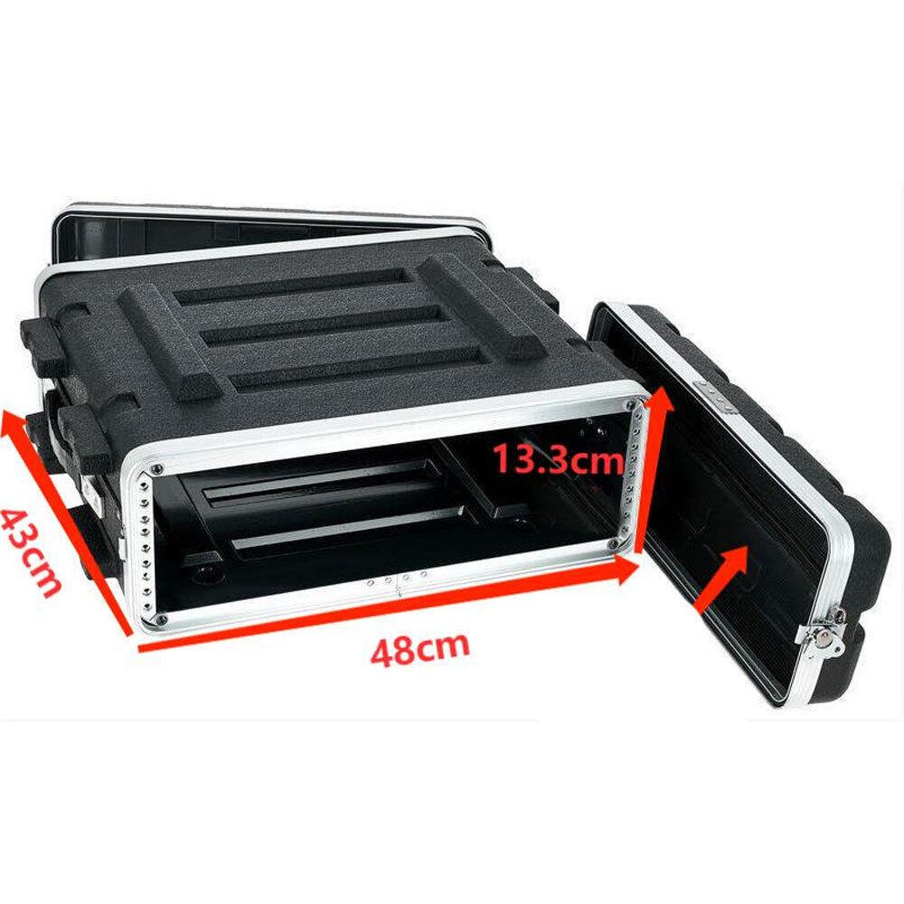 Torque ABS 3-Unit Rack Case with Lightweight Design and 17-Inch Depth — view 6