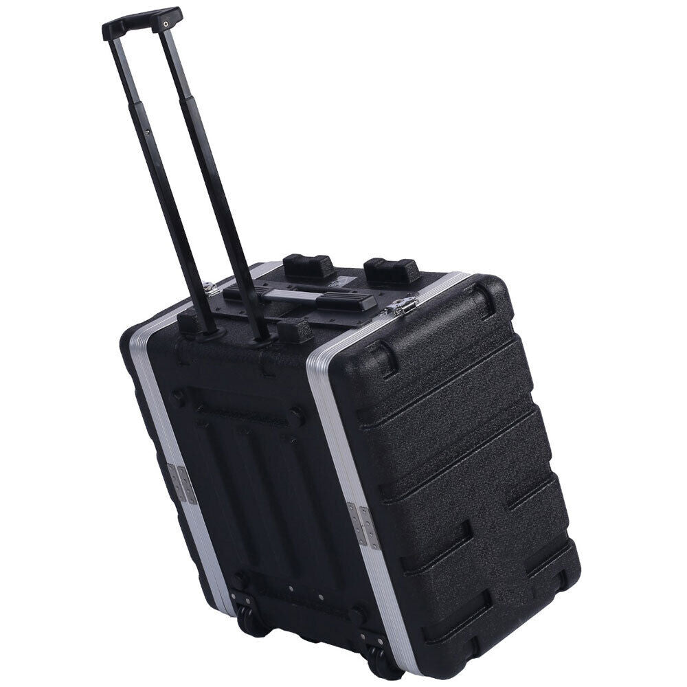 Torque 5U ABS Rack Case with Wheels, 17" Deep, Lightweight, Black — view 2
