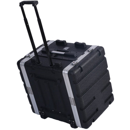Torque 7U ABS Rack Case with Wheels, 17" Deep, Lightweight, Aluminum Rails, Butterfly Latches, Includes Rack Screws — view 2