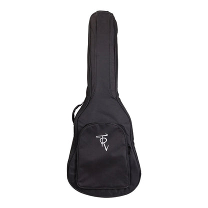 Timberidge Deluxe Acoustic Guitar Gig Bag with 18mm Padding and Removable Neck Support - Black