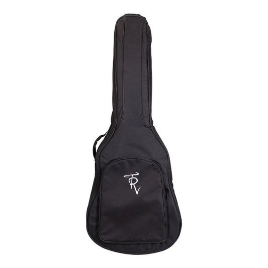 Timberidge Deluxe Acoustic Guitar Gig Bag with 18mm Padding and Removable Neck Support - Black