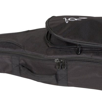 Timberidge Deluxe Small Body Acoustic Guitar Gig Bag - Black — view 5