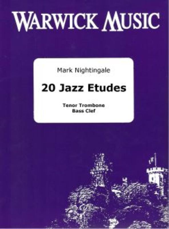 Nightingale 20 Jazz Etudes for Trombone BC BK/OLA