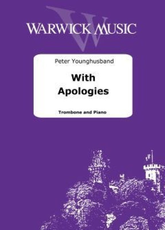 Younghusband - With Apologies For Trombone/Piano Softcover Book (Trombone)