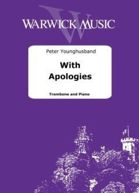 Younghusband - With Apologies For Trombone/Piano Softcover Book (Trombone)