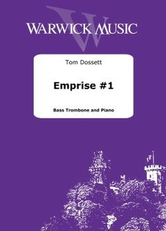 Dossett - Emprise #1 For Bass Trombone/Piano Softcover Book (Bass Trombone)