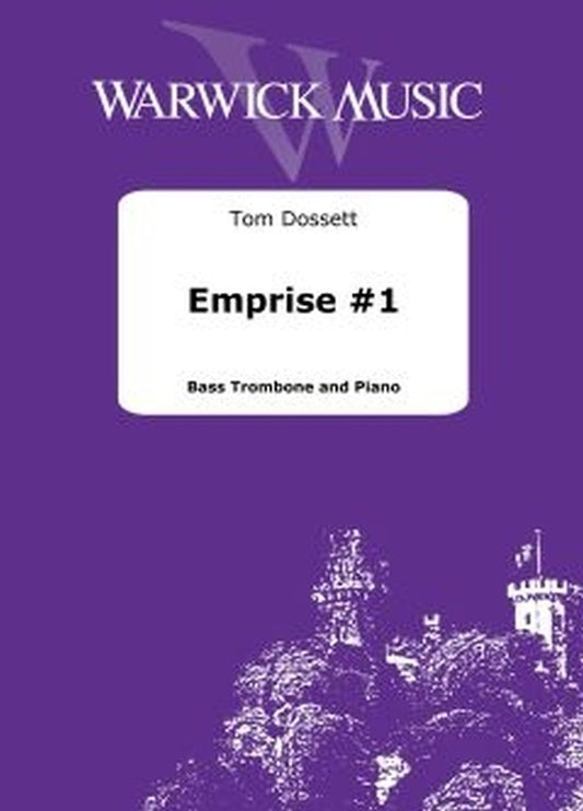 Dossett - Emprise #1 For Bass Trombone/Piano Softcover Book (Bass Trombone)