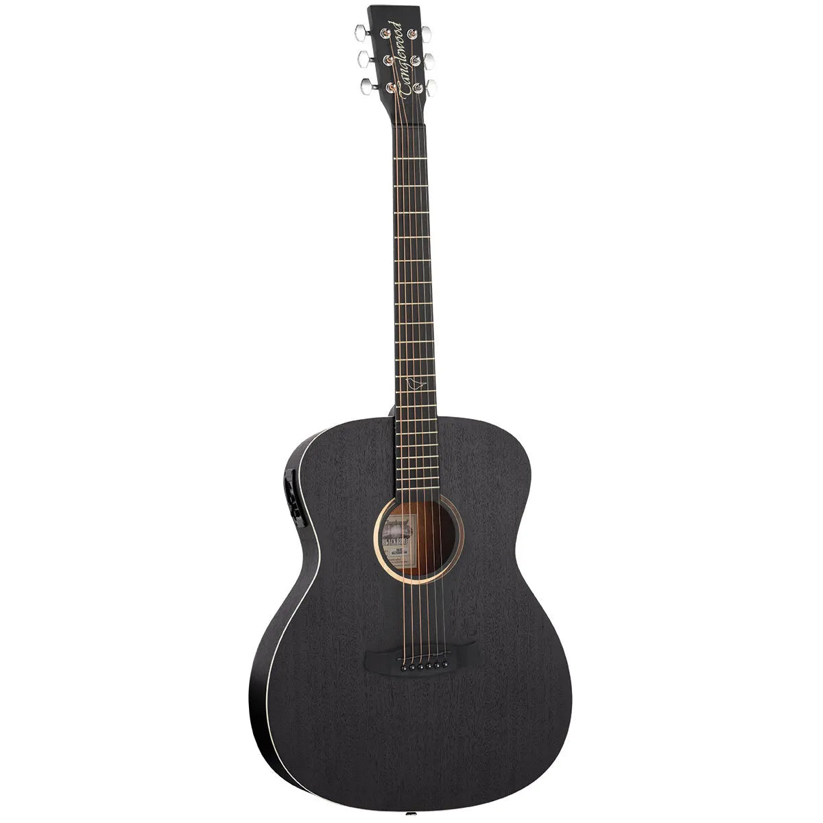 Tanglewood Blackbird TB3E Orchestra A/E Guitar Smokestack Satin with Premium Plus EQ — view 2