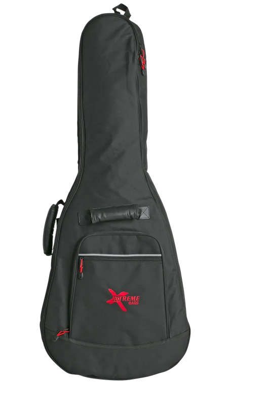 Xtreme TB315W Dreadnought Acoustic Guitar Gig Bag Heavy Duty Black 15mm Padding