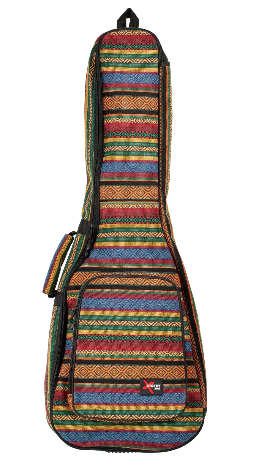 Xtreme Bohemian Classic Gig Bag for Full Size Classical Guitar - Multi-Coloured Fabric