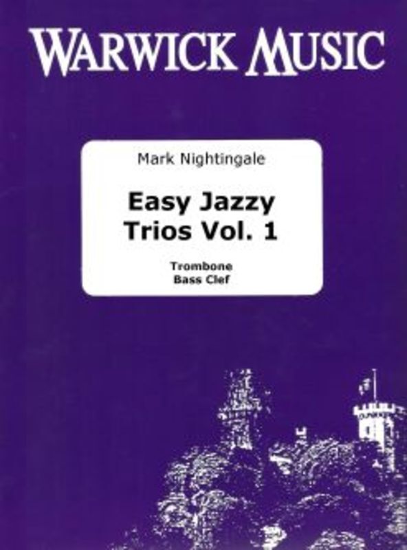 Easy Jazzy Trios Vol 1 Trombone Bc